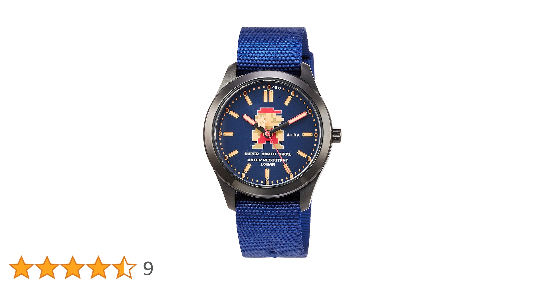 【美品】セイコー ALBAスーパーマリオ コラボウォッチ 腕時計 セイコー アルバ SEIKO ALBA クォーツ メンズ 腕時計 スーパー